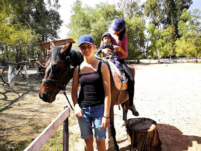 Foto de Anna durante su voluntariado en Bolivia. 