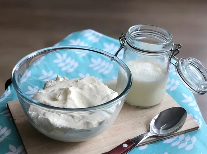 Queso mascarpone casero