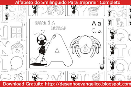 Alfabeto Smilinguido Para Imprimir