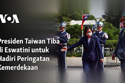 Tsai Ing-wen Tiba di Eswatini untuk Hadiri Peringatan Kemerdekaan