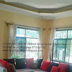 DOUBLE CURTAIN RODS DELIVERED AND FIXED AT KIMARA...#FANCY HOME DECOR PROJECT