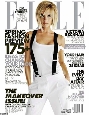 Victoria Beckham Elle Cover