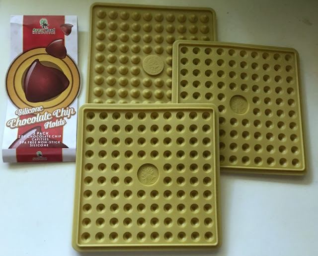 Silicone chocolate chip molds