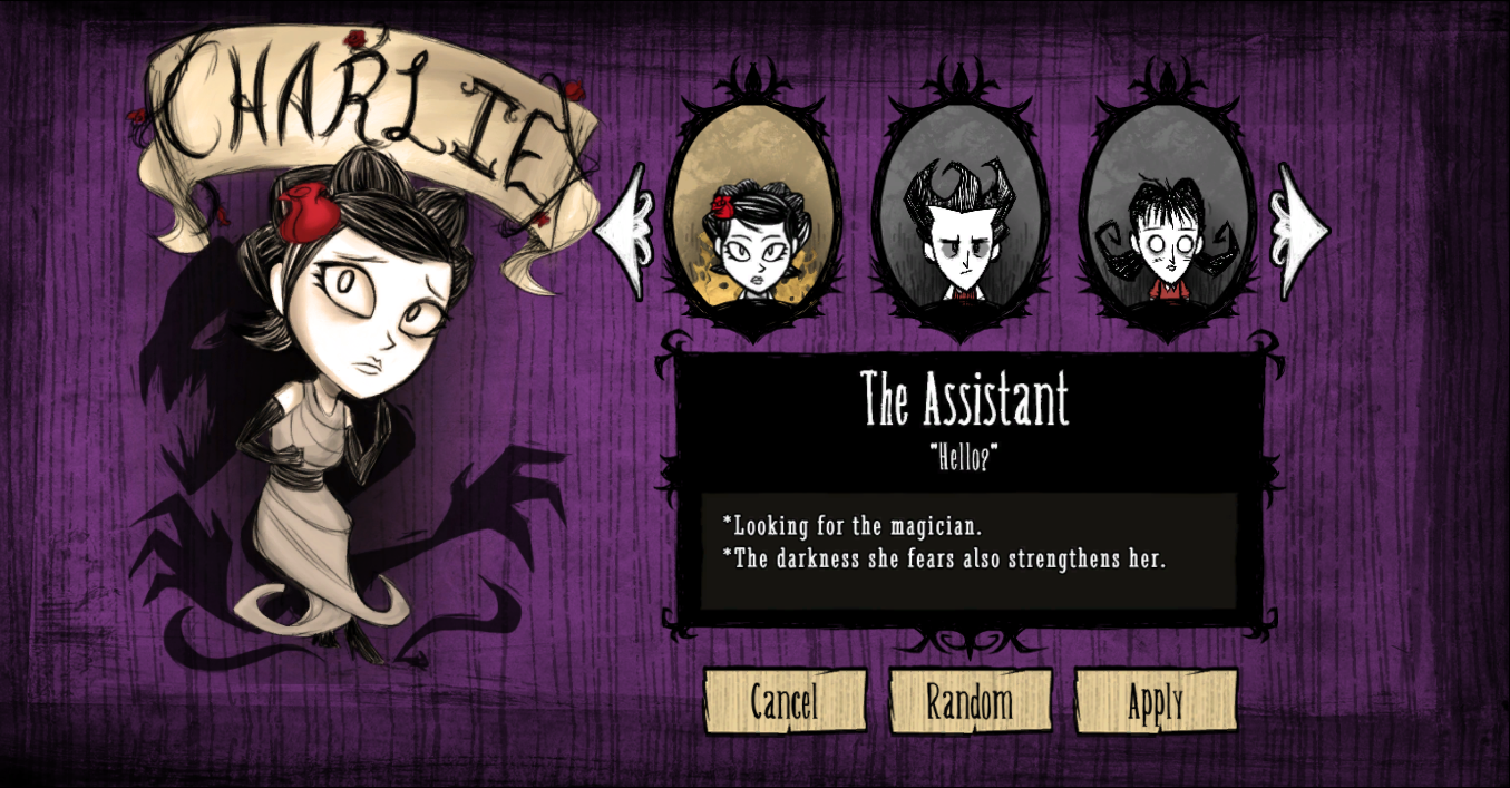 Don T Starve Custom Charlie A Playable Character Mod Rog And Dst Compatible Don T Starve Custom Charlie A Playable Character Mod Rog And Dst Compatible