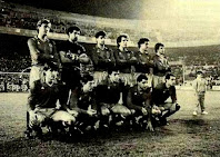 Selección de ESPAÑA - Temporada 1985-86 - Maceda, Zubizarreta, Michel, Goicoechea, Francisco y Camacho; Julio Salinas, Emilio Butragueño, Víctor, Tomás y Julio Alberto - ESPAÑA 3 (Butragueño, Julio Salinas y Maceda), BÉLGICA 0 - 19/02/1986 - Partido amistoso - Elche, Alicante, estadio Nuevo Altabix - Alineación: Zubizarreta; Tomás, Maceda, Goicoeceha, Camacho; Víctor, Michel (Ricardo Gallegp, 76'), Francisco, Julio Alberto (Carrasco, 76'); Butragueño y Julio Salinas