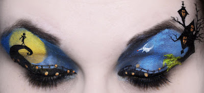 Painted Eye Makeup Seen On www.coolpicturegallery.us