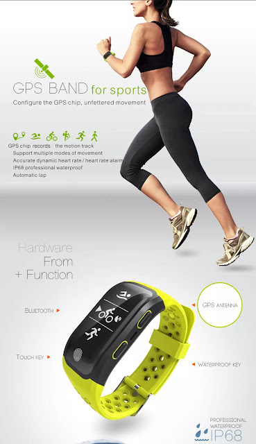 S908 GPS Sports Smartband