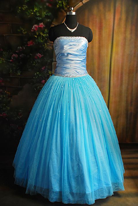  Baby  Blue  Prom  Dresses 