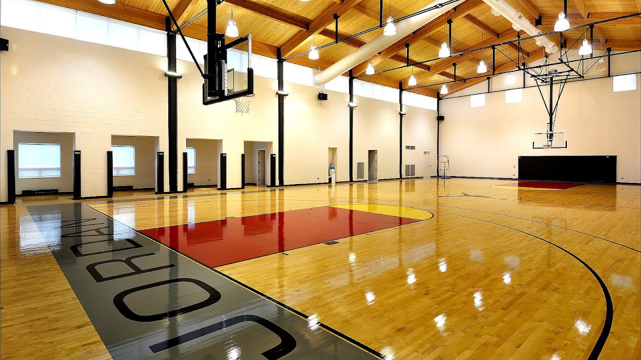 House With Indoor Basketball Court