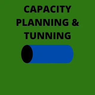 Capacity planning performance monitoring