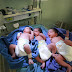 En clínica de IMSS de chiapas nacen trillizas en buen estado