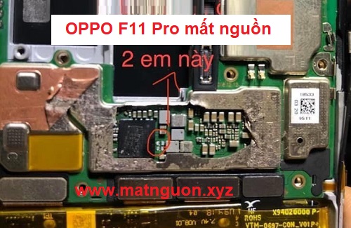 OPPO F11 Pro mất nguồn