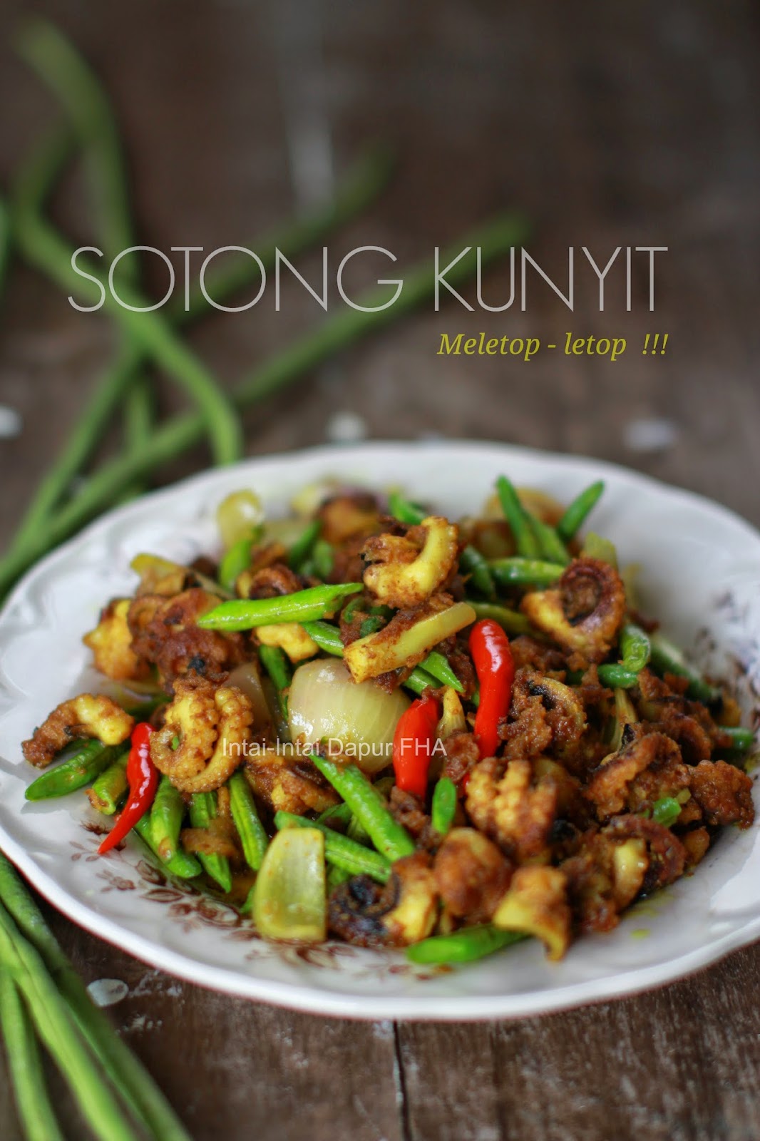 SOTONG KUNYIT Meletop-letop !!! - FHA Selemak Santan