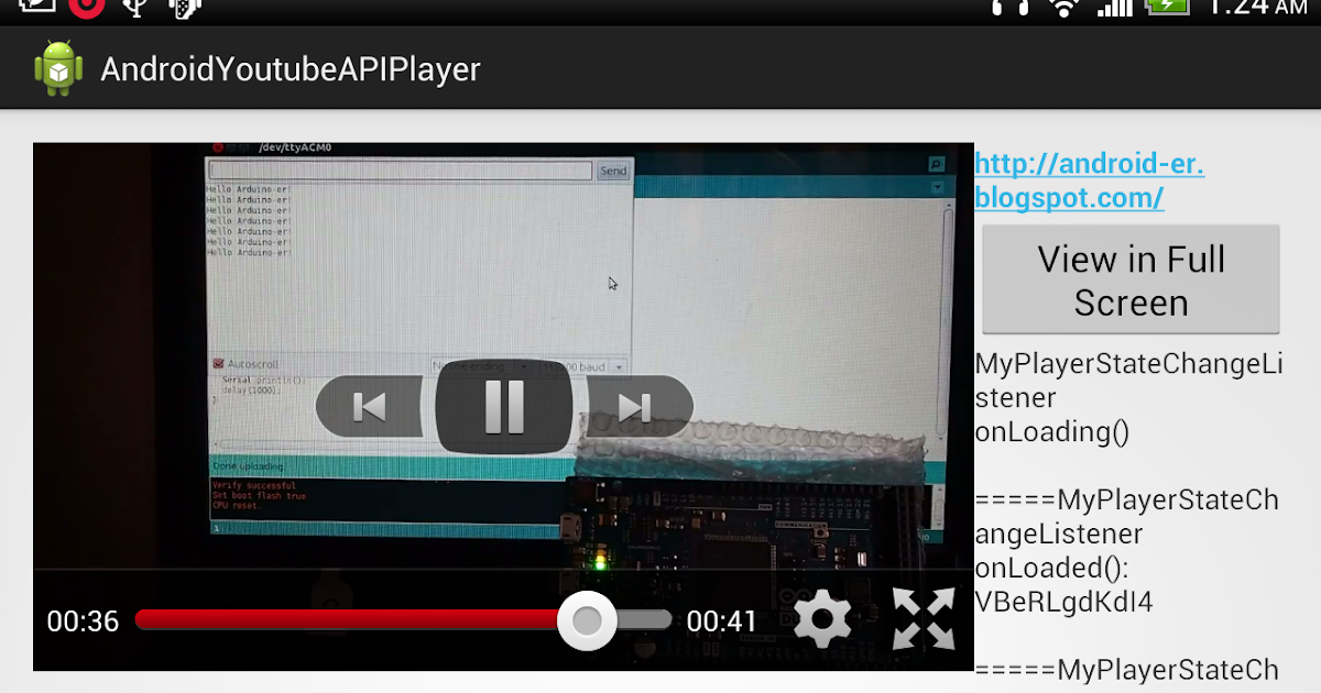 Android-er: Load specified YouTube playlist