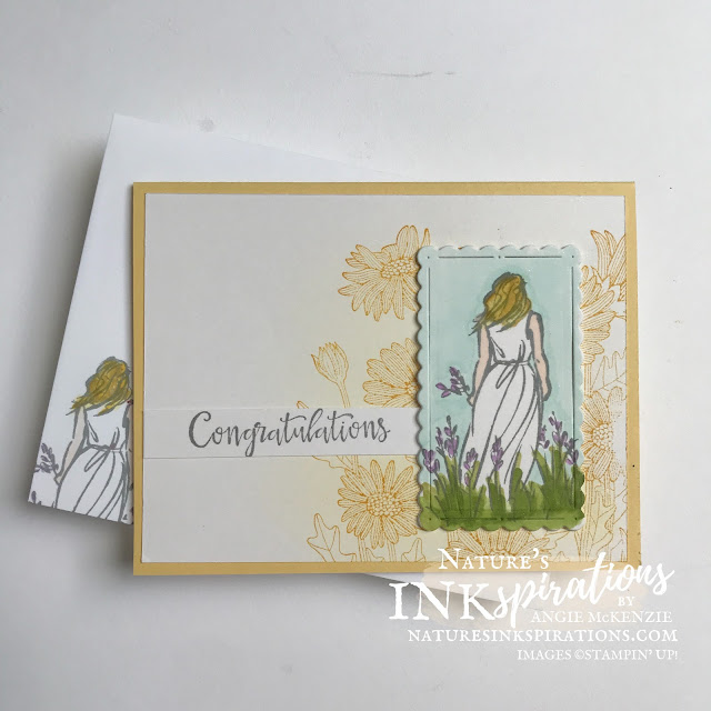 By Angie McKenzie for Ink.Stamp.Share. Showcase Blog Hop; Click READ or VISIT to go to my blog for details! Featuring the Daisy Garden, Beautiful Moments and Peaceful Moments Cling Stamp Sets and the All Things Fabulous Photopolymer Stamp Set along with the Scalloped Contours Dies by Stampin' Up!® to create a graduation gift card; #stampinup #cardtechniques #cardmaking #daisygardenstampset #beautifulmomentsstampset #peacefulmomentsstampset #allthingsfabulousstampset #scallopedcontoursdies #stampingtechniques  #stampinupcolorcoordination #inkstampshareshowcasebloghop #naturesinkspirations #stamparatus #coloringwithblends #graduationcards #diycards #handmadecards