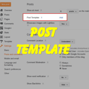 Post Template
