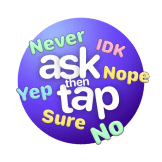 ask then tap by jan