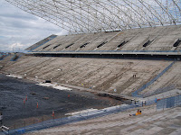 Obras do estádio do Corinthians