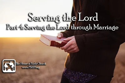 Serving the Lord through our Marriage