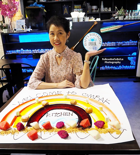 Ombak Kitchen Signature Rainbow Dessert  RM 49.90