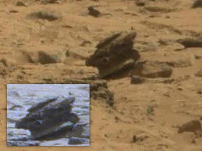 Is this a tank on Mars or a gun.