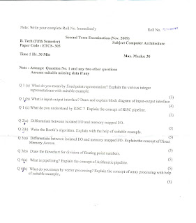 IP University CA Question Paper