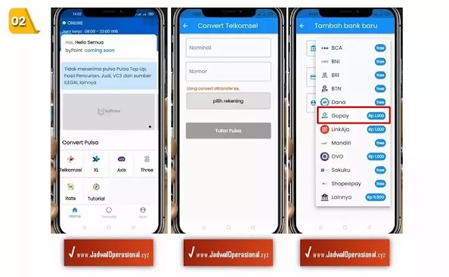 Cara Transfer Pulsa Telkomsel ke GoPay