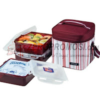 Lock & Lock family lunch box picnic HPL856DP