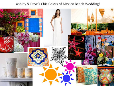Ashley Dave 39s Chic Colors of Mexico Wedding mexican wedding ideas