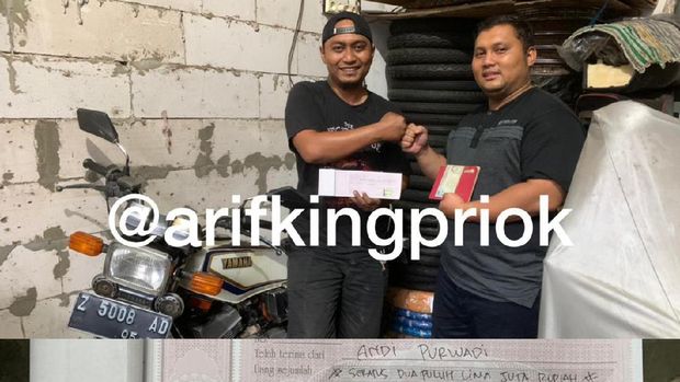 Motor RX King Karatan Dijual Rp 125 Juta ? Ini Faktanya