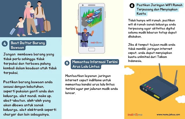 Mudik bareng jaringan internet cepat