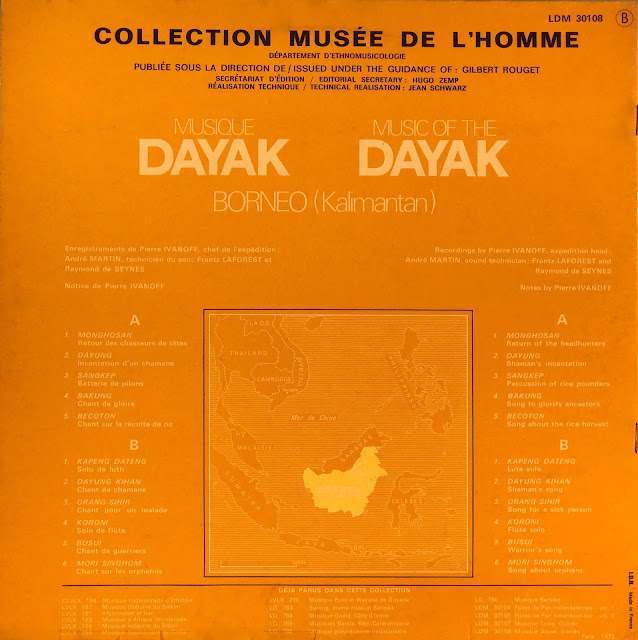 Dayak tribal music from Borneo Kalimantan Indonesia