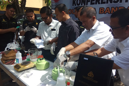 Polresta Banda Aceh: Lam 4 Buleun Nyo 173 Droe Tersangka Narkoba Ta Beureukah