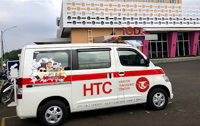 Ambulans yang disiapkan Hanyen Tenggono Center untuk membantu masyarakat