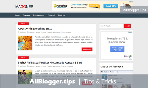 Free Blogger Templates