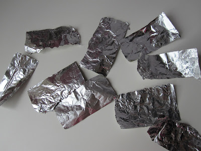 Stap 2: maak de aluminium folie op maat