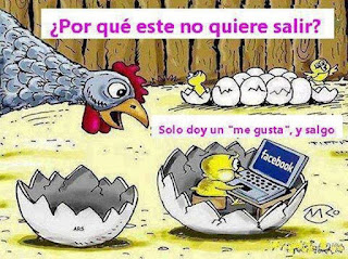 Un hijo adicto al Facebook