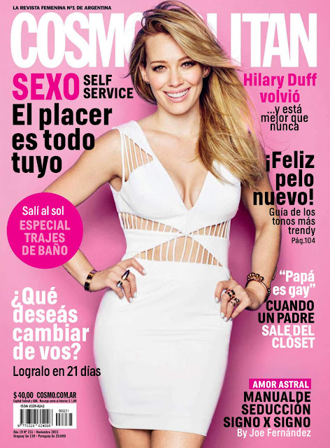 Actress, Singer @ Hilary Duff - Cosmopolitan Argentina, Noviembre 2015 