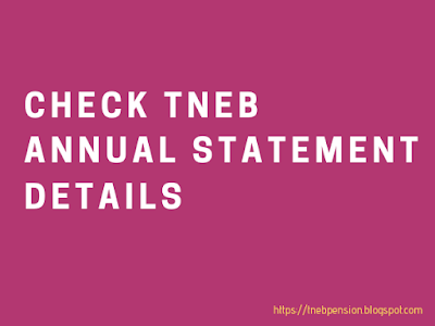 tneb annual statement