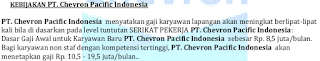 Penipuan Lowongan Kerja Mengatas Namakan PT Chevron Pacific Indonesia
