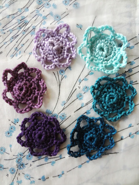 crochet flower pattern