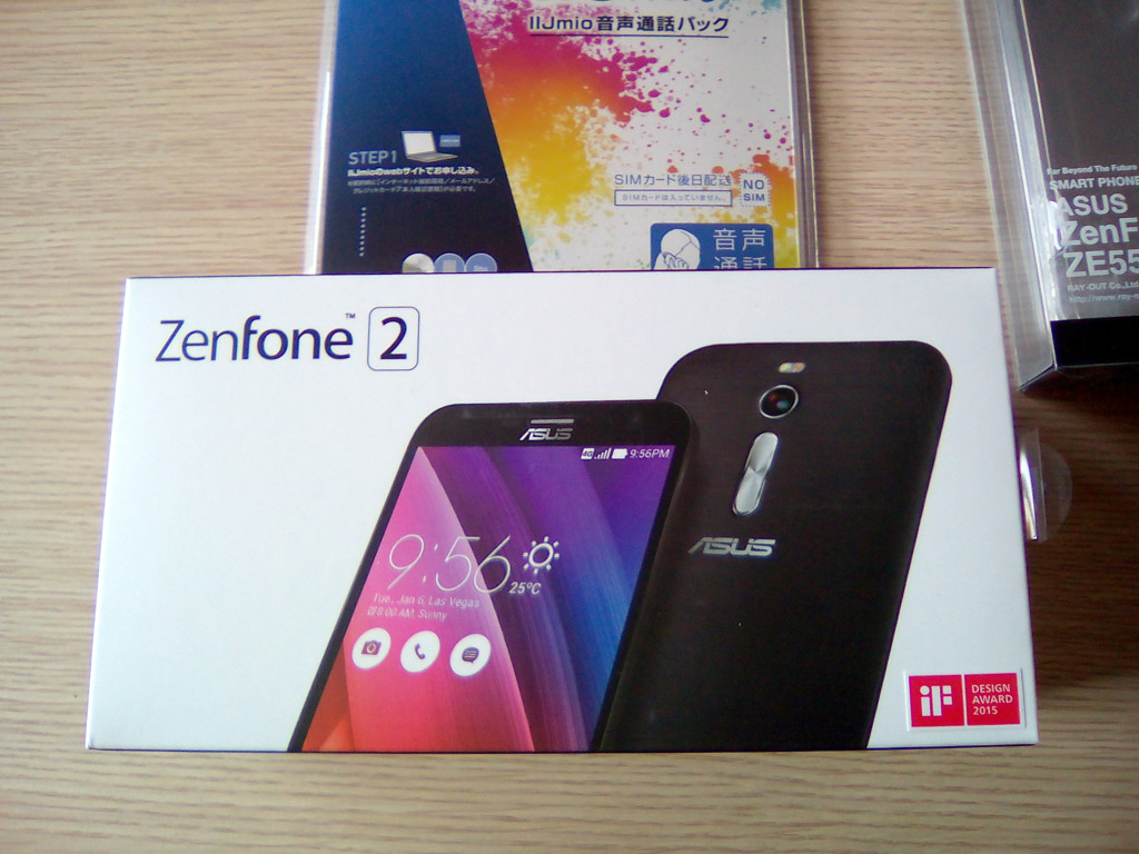 レビュー Asus Zenfone2を購入 5 5インチ大画面スマホ Nnm2 Info