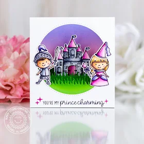 Sunny Studio Stamps: Enchanted Spring Scenes Fairy Tale Themed Card by Rachel Alvarado