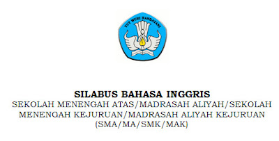 Download Silabus Bahasa Inggris SMA