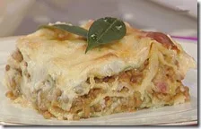 Lasagne alle lenticchie, cotechino e bietoline