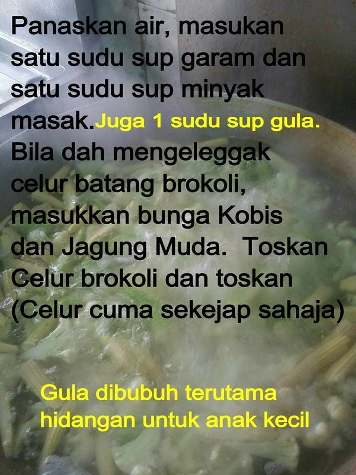 Resepi Brokoli Goreng Telur ~ D' Limau Nipis