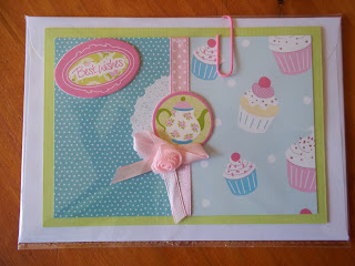 Cupcake Theme Card