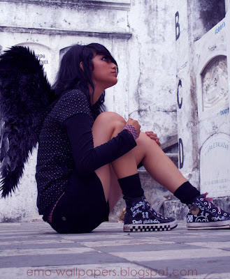 wallpaper emo angel. wallpaper emo angel.