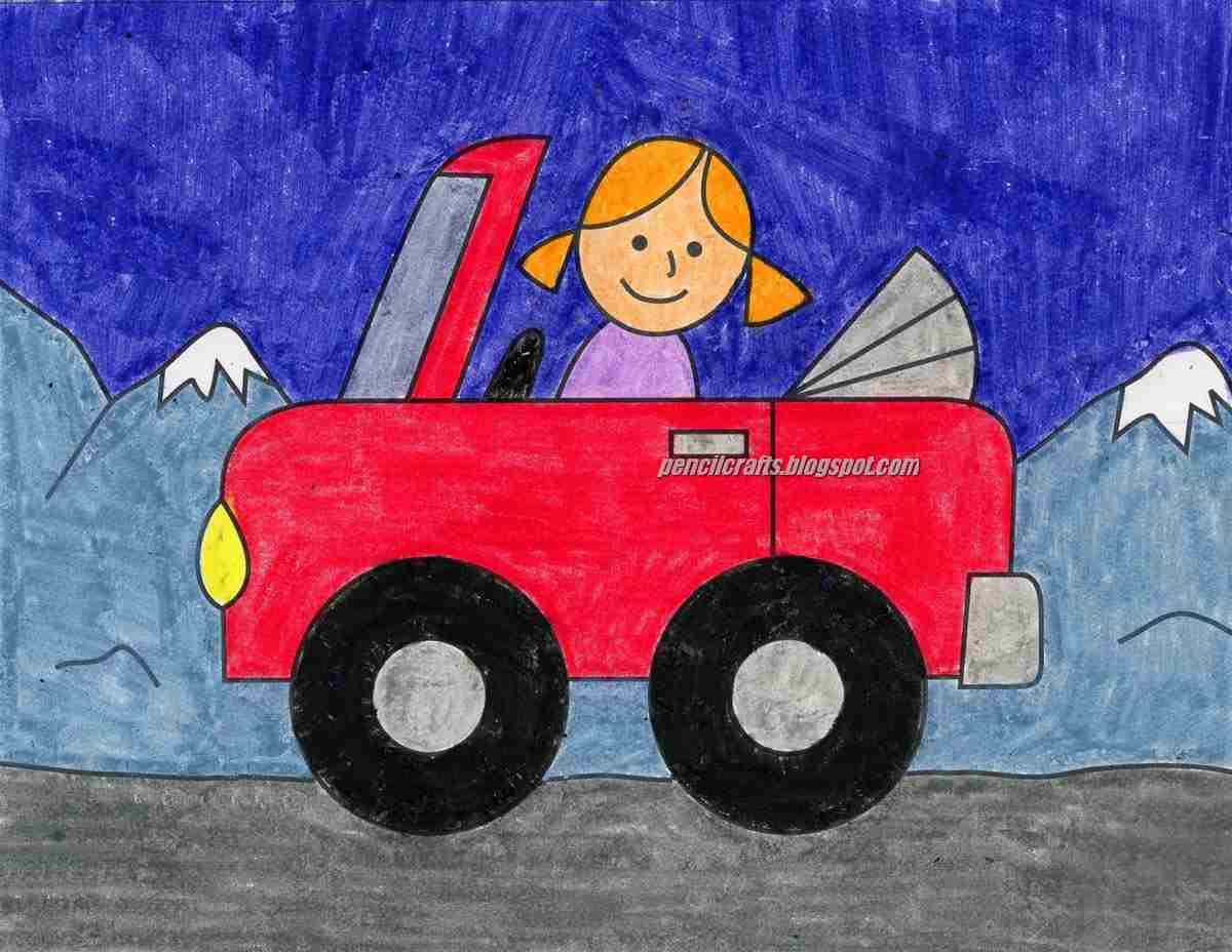 Kids Cars DRawings and Sketches