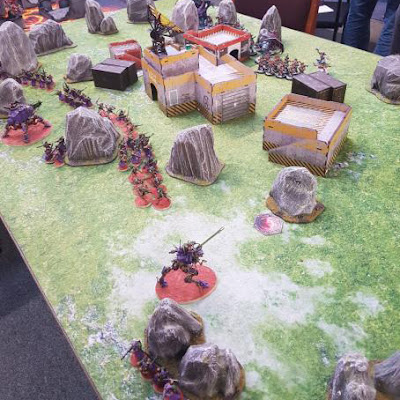 Thousand Sons vs Adeptus Mechanicus, Forge World Graia - 1500pts - Spoils of War - a tournament report from Weekend at Burnie's - an invitational event for Moarhammer patrons.